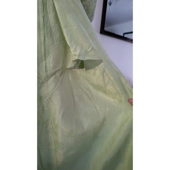 70s‎ Green Renaissance Style Dress - Picture 6 of 8